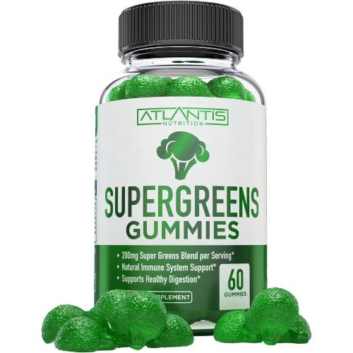 Atlantis Nutrition Supergreens Gummies